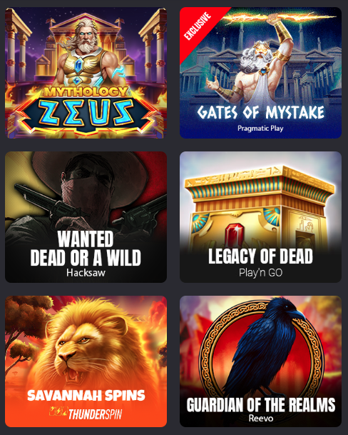 Mystake Casino official website